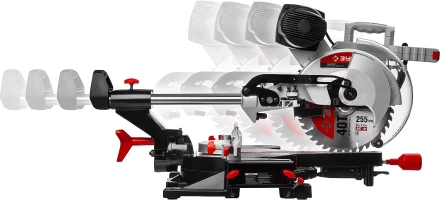 Пила торцовочная с ременной передачей ЗПТ-255-1800 ПЛР серия МАСТЕР купить в Надыме