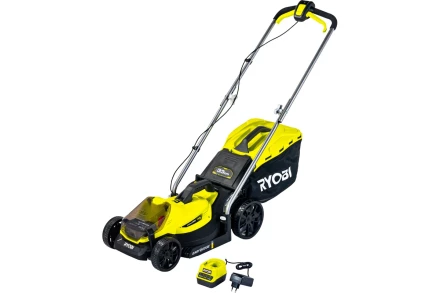RYOBI 18В Газонокосилка аккумуляторная 33cm 1x аккумулятор 4.0Aч RLM18X33B-40 5133004306 купить в Надыме