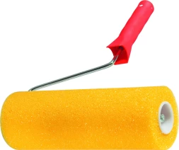 Валик "СТРУКТУРНЫЙ" поролоновый с ручкой "гладкий" 230 мм D - 80 мм MATRIX 80220