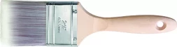 Кисть плоская Platinum 2'' искусственная щетина деревянная ручка / Matrix 83325