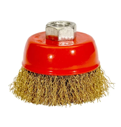 Щетка для УШМ М14/65 мм чашечная сталь прямая 511718 купить в Надыме