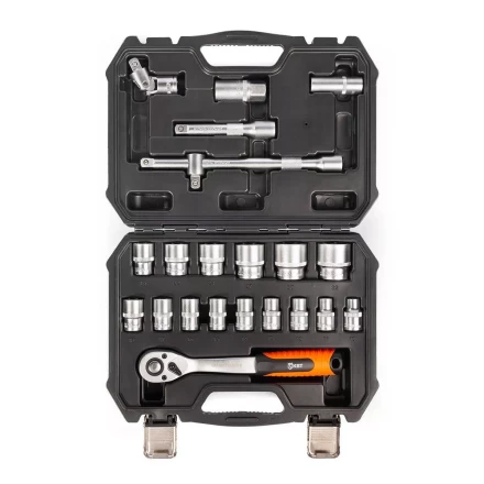 Набор автоинструмента КВТ НАИ-04/22 1/2&quot;, 22 предмета (91083) купить в Надыме
