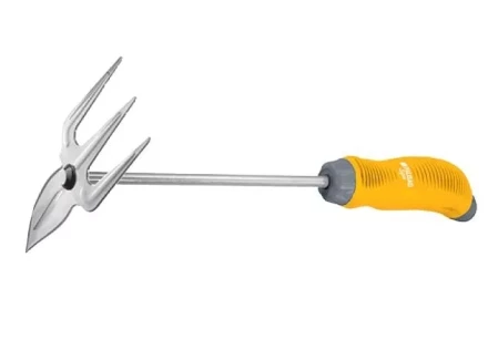 Мотыжка комб профиль "лепесток" и 3-зубая молибденовое покрытие 2-комп. рукоятка  PALISAD LUXE 62376 купить в Надыме