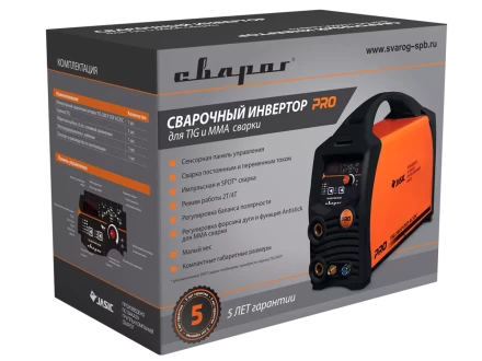 Сварочный инвертор Сварог PRO TIG 200 P DSP AC/DC (E201) купить в Надыме