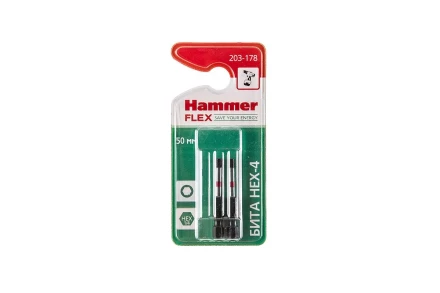 Бита HAMMER HEX4 50мм купить в Надыме