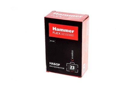 Набор инструментов HAMMER 601-041 23 предмета купить в Надыме