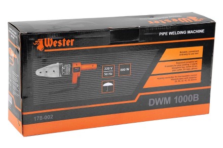 Аппарат для сварки пластиковых труб WESTER DWM 1000B купить в Надыме