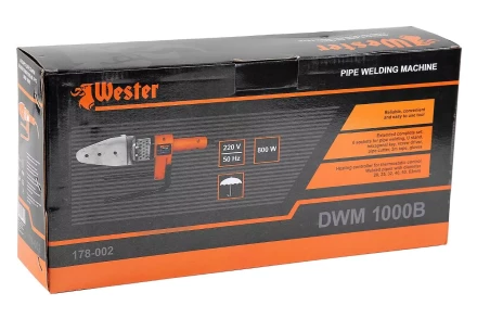 Аппарат для сварки пластиковых труб WESTER DWM 1000B купить в Надыме