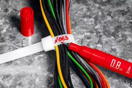 ЗУБР МК-80 зеленый, 0.8 мм маркер-краска (06324-4) купить в Надыме