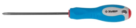 Отвертка ЗУБР, Cr-V сталь, трехкомпонентная рукоятка, цветовая индикация типа шлица, PH №0, 75мм 25252-0-075_z01 купить в Надыме