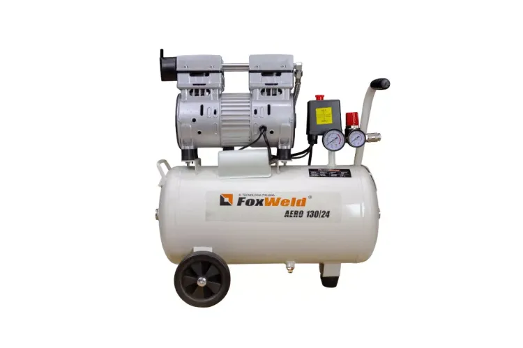 Компрессор безмасляный коаксиальный AERO 130/24 oil-free FoxWeld купить в Надыме