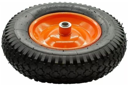 Колесо пневматическое Вихрь КТ-380-20 (380 мм, d 20 мм) для тачки 110-2 73/7/4/10 купить в Надыме