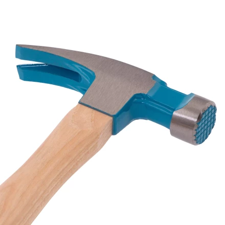 Молоток-гвоздодер GROSS 10413, 380 г, угол 75, магнит, обрезиненная рукоятка American Hickory купить в Надыме