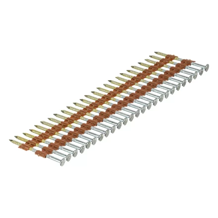 Гвозди для пнев. нейлера (оцинк.), длина - 50 мм, диам. - 2,9 мм, 2000 шт. Denzel 57682 купить в Надыме