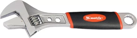 Ключ разводной 200мм переставная губка  2 - х комп.рукоятка MATRIX 15517 купить в Надыме