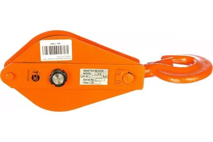 Блок монтажный однорольный с  крюком TOR HQG(L) K1-2,0 т с откидной щекой (G) 11521 купить в Надыме