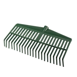 Грабли веерные пластиковые Сибртех, 420 мм, 22 плоских зуба, без черенка, Россия, 617055