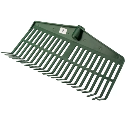 Грабли веерные пластиковые Сибртех, 420 мм, 22 плоских зуба, без черенка, Россия, 617055 купить в Надыме