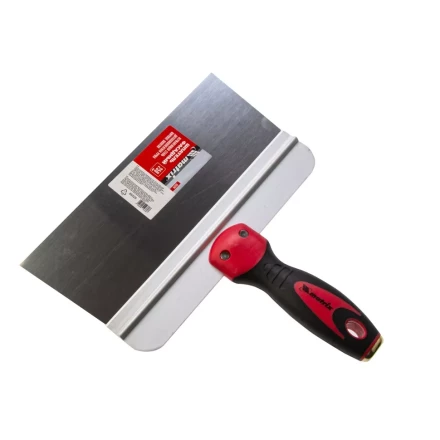 Шпатель фасадный из нержавеющей стали Matrix, 250 мм, двухкомпонентная ручка, широкое полотно, 85529 купить в Надыме