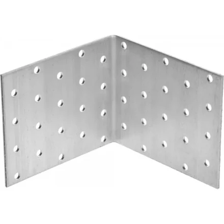 Крепежный угол ЗУБР "МАСТЕР" равносторонний, 80х100х100мм, 20шт 310205-080-100 купить в Надыме