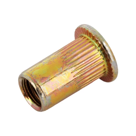 Заклепки резьбовые, стальные, оцинкованные, М5, пластиковый кейс, 100 шт. Denzel 40602 купить в Надыме