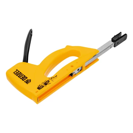 Степлер пластиковый, скобы в комплекте, тип 53, 6-10 мм Denzel 40221 купить в Надыме