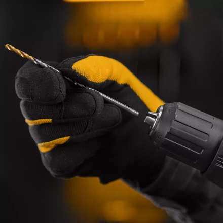 Сверло спиральное по металлу Denzel 3,5 х 112 мм, Р6М5, Golden Tip, удлиненное, 2шт. 718248 купить в Надыме