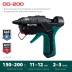 KRAFTOOL  GG-200, 11 мм 200°C, термоклеящий газовый пистолет 55524 купить в Надыме