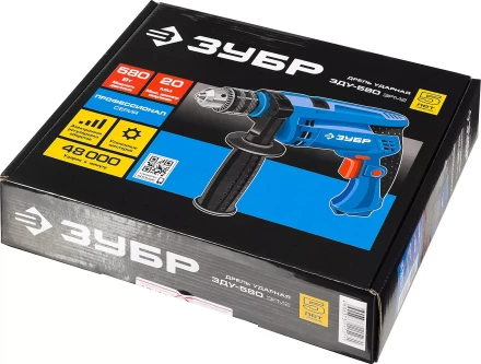 Дрель ударная ЗДУ-580 ЭРМ2 серия ПРОФЕССИОНАЛ купить в Надыме