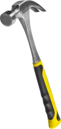 Молоток-гвоздодер STAYER "PROFESSIONAL" цельнометаллический с двухкомпонентной рукояткой, 560г 2025-560 купить в Надыме