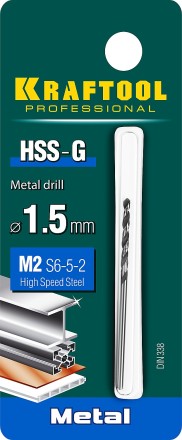 Сверла по металлу HSS-G Оберон 29651-1.5 купить в Надыме