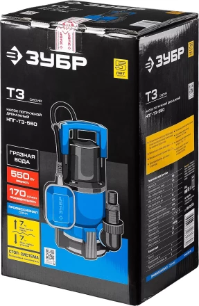 Насос дренажный НПГ-Т3-550 серия ПРОФЕССИОНАЛ купить в Надыме