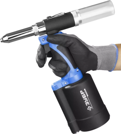 Заклепочник пневматический корпус из композит материалов для заклепок из нержав стали 24-32-4-48мм 31287-48 серия Без серии купить в Надыме