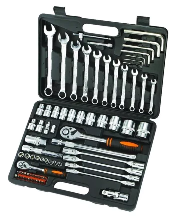 Набор инструментов Кратон TS-06 1/2 и 1/4  76 пр 2 28 09 006 купить в Надыме