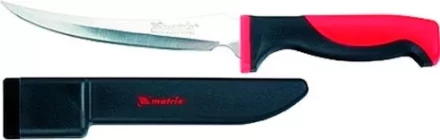 Нож рыбака "FILLET KNIFE" small 150 мм двухкомпонентная рукоятка пластиковые ножны MATRIX KITCHEN 79108 купить в Надыме