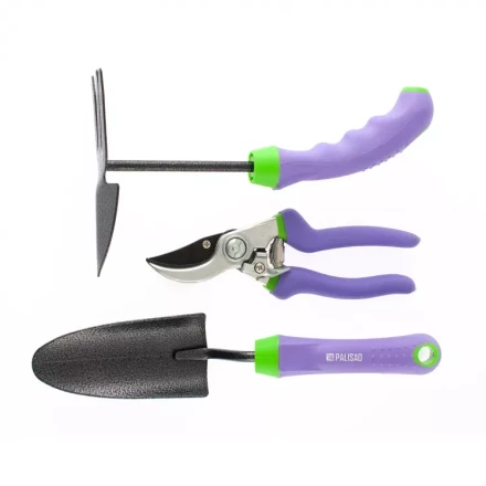 Набор садового инструмента обрезиненные эргономичные рукоятки 3 предмета Palisad 62903 купить в Надыме