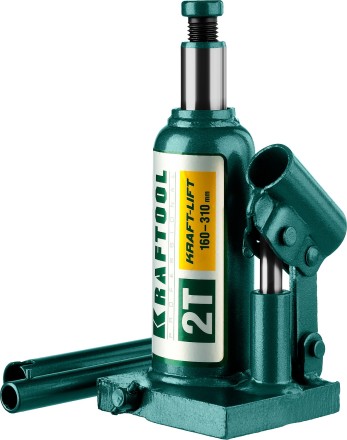 Домкрат гидравлический бутылочный &quot;Kraft-Lift&quot;, сварной, 2т, 160-310мм, KRAFTOOL 43462-2 43462-2_z01 купить в Надыме