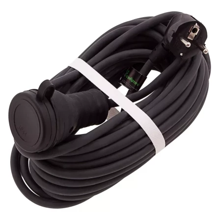 Удлинитель силовой 10 м, 16 А, тип УХз16, КГ 3 x 2.5 мм, 1 розетка, Россия Сибртех 95895 купить в Надыме