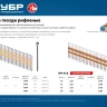 ЗУБР SN21 63 х 2.87 мм, реечные гвозди рифленые оцинкованные, 3000 шт (305393-63) купить в Надыме