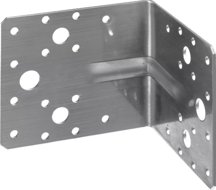 ЗУБР УНКУ-2.0, 90 x 100 x 100 x 2 мм, усиленный нержавеющий крепежный уголок, Профессионал (310516-90) купить в Надыме