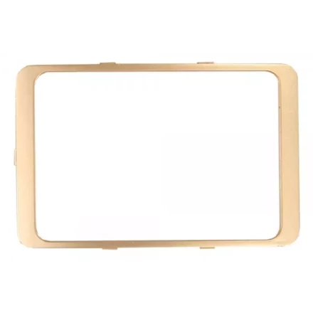 Вставка СВЕТОЗАР "ГАММА" декоративная, цвет золотой металлик, двойная SV-54175-GM купить в Надыме