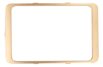 Вставка СВЕТОЗАР "ГАММА" декоративная, цвет золотой металлик, двойная SV-54175-GM купить в Надыме