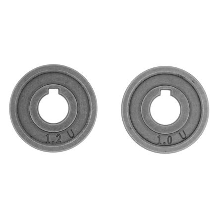 Подающий ролик, U профиль под алюминиевую проволоку 1,0-1,2 мм, 2 шт Denzel 93654 купить в Надыме