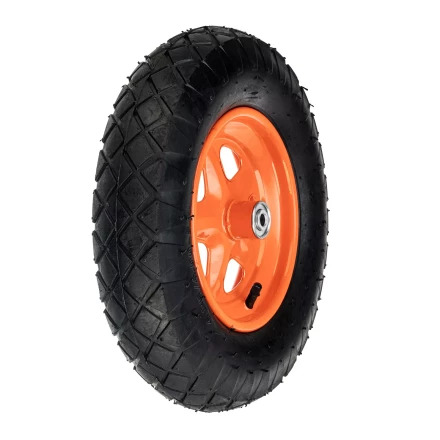 Колесо пневматическое Palisad «Звезда» 4.80/4.00-8 D380 мм, внутренний диаметр подшипника 12 мм, длина оси 90 мм, 689475 купить в Надыме