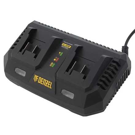 Устройство зарядное для аккумуляторов Denzel IBC-18-3.0-2, Li-Ion, 18В, 3.0 А, для двух батарей 28454 купить в Надыме