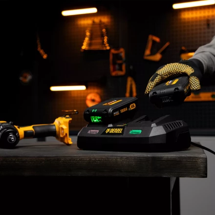 Устройство зарядное для аккумуляторов Denzel IBC-18-3.0-2, Li-Ion, 18В, 3.0 А, для двух батарей 28454 купить в Надыме