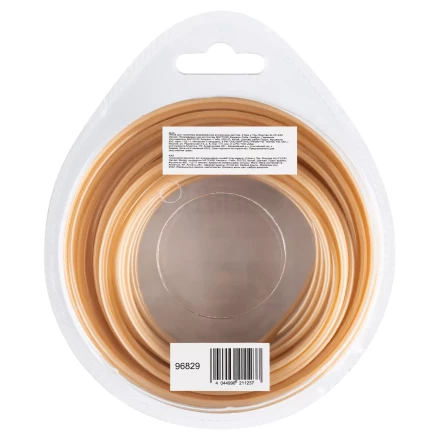 Леска для триммера армированная алюминием круглая, 2,0мм х 15м, блистер ALUFLEX Denzel 96829 купить в Надыме