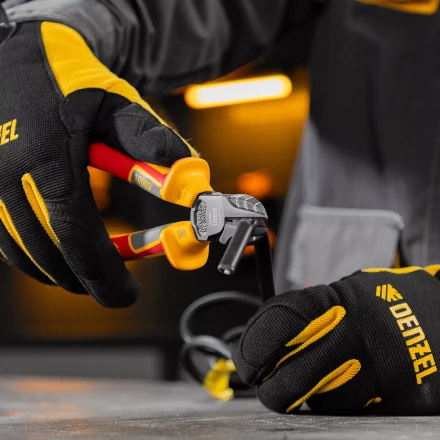 Бокорезы, диэлектрические рукоятки Denzel 17789, до 1000 В, трехкомпонентные рукоятки, 180 мм купить в Надыме