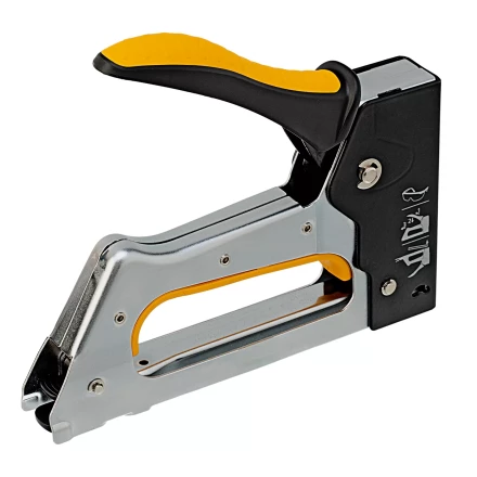 Степлер металлический, скобы в комплекте, 2К рукоятка, тип 53, 6-10 мм Denzel 40222 купить в Надыме