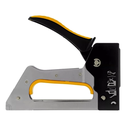 Степлер металлический, скобы в комплекте, 2К рукоятка, тип 53, 6-10 мм Denzel 40222 купить в Надыме